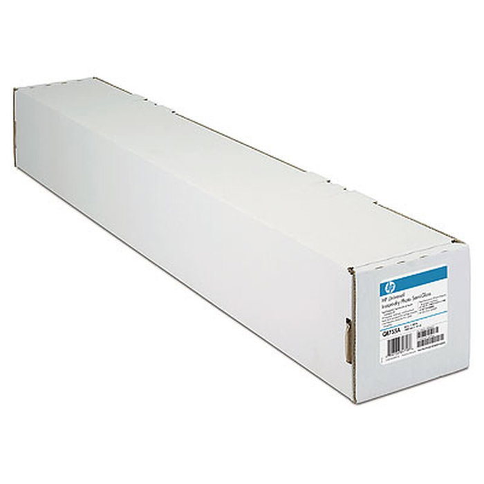 HP Papel Fotográfico Semisatinado Rollo 42 Pulgadas 1067 mm x 30,5 m 200g