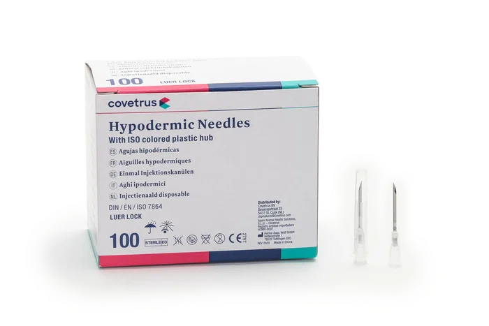 Covetrus Aguja Hipodérmica 23G Azul 60x30mm 100uds Covetrus Aguja Hipodérmica 23G Azul 60x30mm 100uds