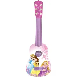 Lexibook Guitarra Acústica para Niños Princesas de Disney - Altura 53 cm