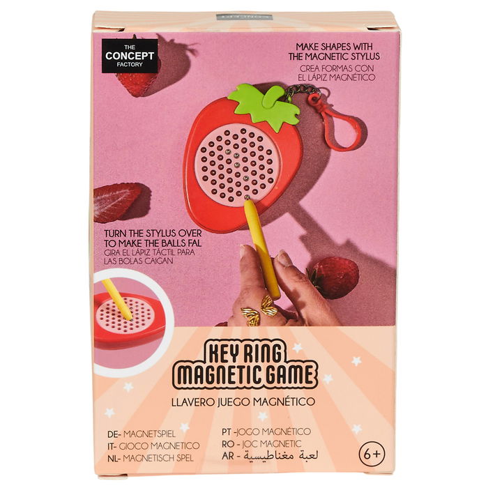 The Concept Factory Juego Llavero Magnético Kawaii Plástico