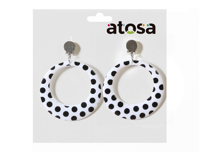 Pendientes Plata Con Flor y Lágrima Rojo Vibrante para Traje y Disfraz Flamenco, Complemento Feria y Danza