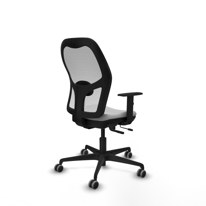PIQUERAS Y CRESPO Silla de oficina Jorquera Gris y Blanca