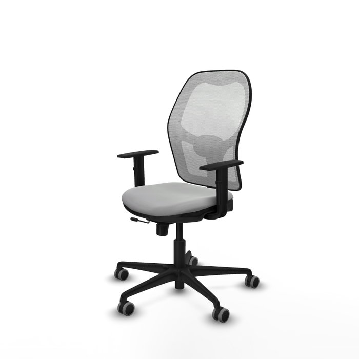 PIQUERAS Y CRESPO Silla de oficina Jorquera Gris y Blanca