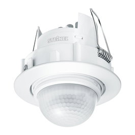 Steinel ISD360 Sensor de Techo PIR 360° para Interior, Blanco, IP20, 2 lx, 230-240 V