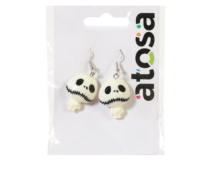 Pendientes Colgantes Fantasma Blanco Halloween