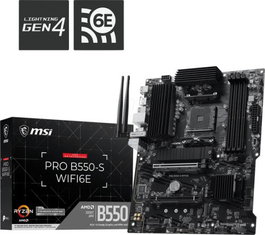 MSI PRO B550-S WIFI6E DDR4 ATX