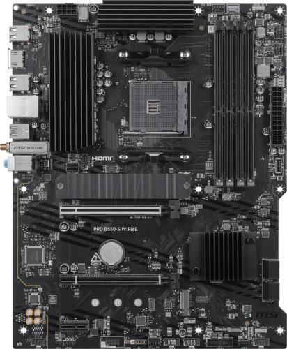 MSI PRO B550-S WIFI6E AMD AM4 ATX