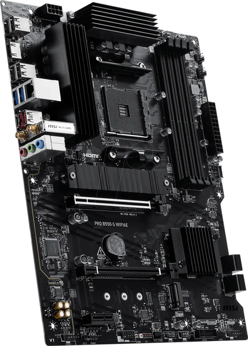 MSI PRO B550-S WIFI6E AMD B550 ATX DDR4 MSI PRO B550-S WIFI6E AMD B550 ATX DDR4