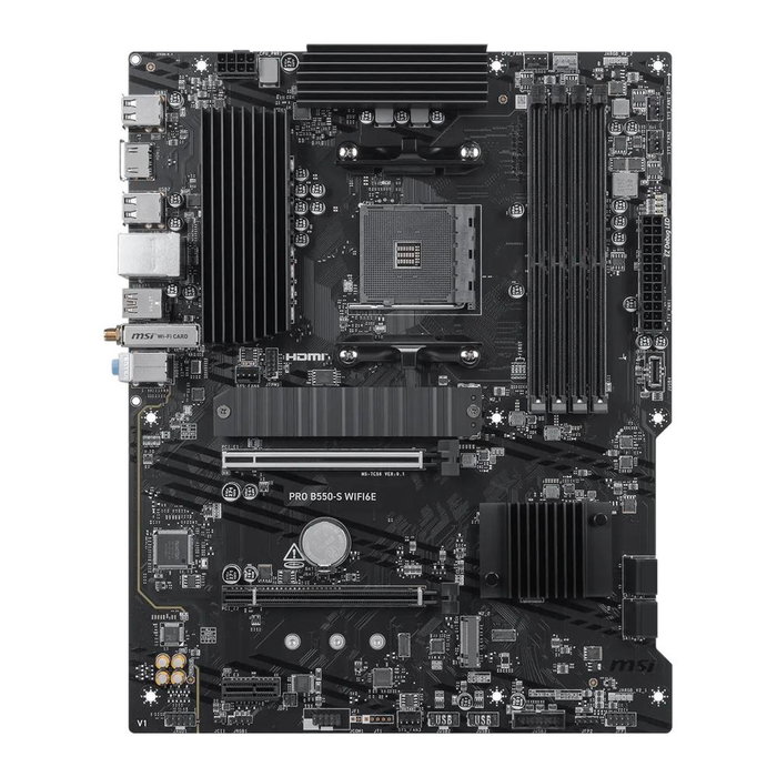MSI PRO B550-S WIFI6E AMD AM4 ATX