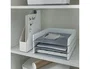 LEITZ Bandeja de sobremesa WOW Dual Blanco perla/Gris