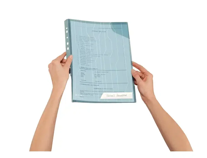 Leitz Dossier combifile pack 5 unidades transparente con bolsillo DINA4 azul 40 hojas Leitz Dossier combifile pack 5 unidades transparente con bolsillo DINA4 azul 40 hojas