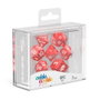 Oakie Doakie Dice RPG-Set Marble Rojo (7)