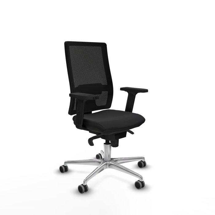 PIQUERAS Y CRESPO Silla de oficina Horna con mecanismo Sincro Negro PIQUERAS Y CRESPO Silla de oficina Horna con mecanismo Sincro Negro