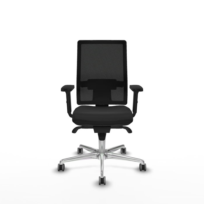 PIQUERAS Y CRESPO Silla de oficina Horna con mecanismo Sincro Negro PIQUERAS Y CRESPO Silla de oficina Horna con mecanismo Sincro Negro