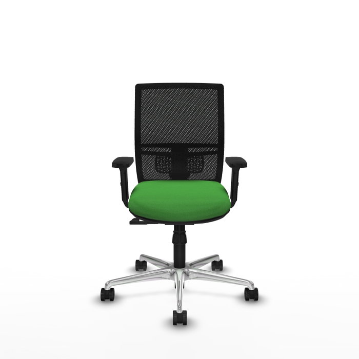 PIQUERAS Y CRESPO Silla de oficina Yunquera con mecanismo Sincro Verde y Negro PIQUERAS Y CRESPO Silla de oficina Yunquera con mecanismo Sincro Verde y Negro