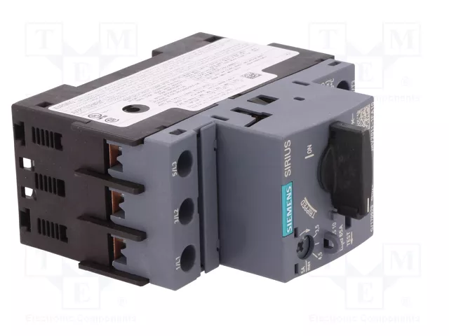 Siemens 3RV20111FA10 Interruptor de protección de motor S00 3,5-5A Clase 10 con conexión de tornillo Siemens 3RV20111FA10 Interruptor de protección de motor S00 3,5-5A Clase 10 con conexión de tornillo