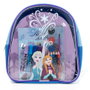 Cerdá Mochila y Set de Papelería Frozen Disney Coloreable Azul