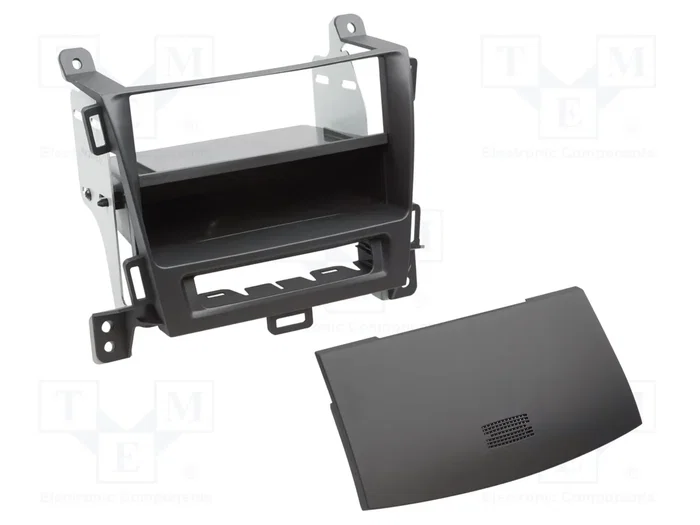 ACV Bastidor de montaje de radio para Opel Zafira Tourer 2012-2016, 2 DIN, negro ACV Bastidor de montaje de radio para Opel Zafira Tourer 2012-2016, 2 DIN, negro