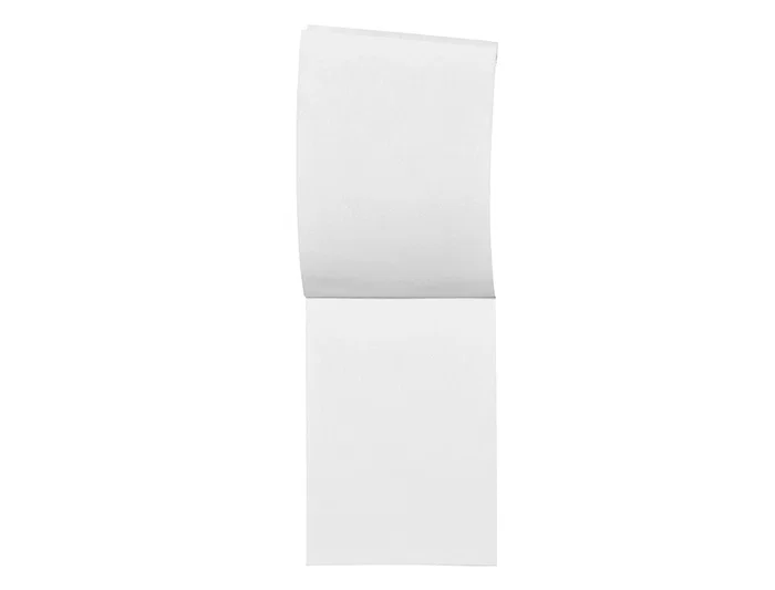Liderpapel Bloc de Notas Liso A7 80 Hojas 60 g/m² Perforado Sin Tapa 74x105 mm