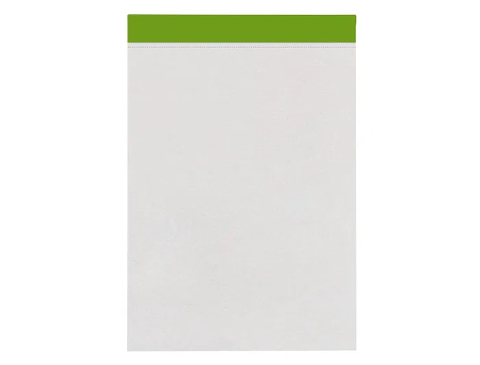 Liderpapel Bloc de Notas Liso A7 80 Hojas 60 g/m² Perforado Sin Tapa 74x105 mm