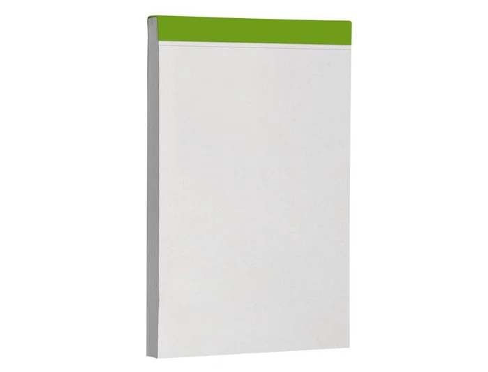Liderpapel Bloc de Notas Liso A7 80 Hojas 60 g/m² Perforado Sin Tapa 74x105 mm