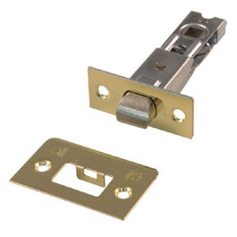 AMIG Picaporte Tubular de Embutir con Placa Rectangular 60mm