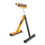 Toughbuilt Soporte de Rodillo 3 en 1 S210, Plegable, Altura Ajustable 69-109 cm, Capacidad 60 kg, Acero Galvanizado, Cabezal para Rodamientos, Rodillo o Placa