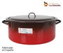 La Estrella Cacerola Esmaltada con Tapa 40 cm - 19.7 L Fuego (2 Unidades)