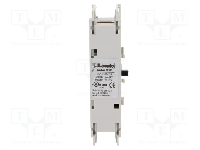 LOVATO ELECTRIC Cuarto campo lateral GA 125A