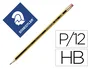 Staedtler Noris 122-HB Lápiz con Goma (Set de 12)