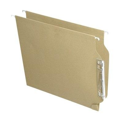 Hamelin Carpeta Colgante Fade DIN A4 Visor Lateral Kraft Eco Certificado Blue Angel Cartulina 230 g/m² Lomo en V