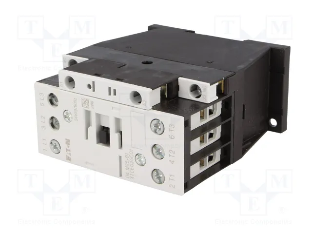EATON ELECTRIC Contactor DILM25 3-polar 25A 24VAC