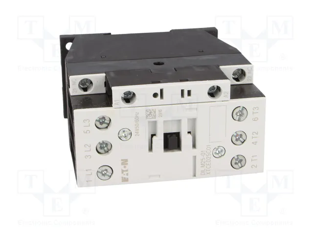 EATON ELECTRIC Contactor DILM25 3-polar 25A 24VAC