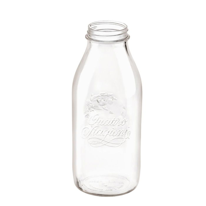 Botella Vidrio Quattro Stagioni Bormioli Rocco 1 L (12 Unidades)