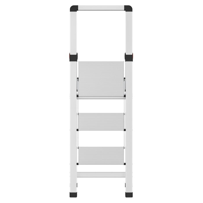 Hailo DK40 BasicLine Design Escalera de tijera de 3 peldaños