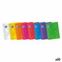 Oxford Libreta Easybook A4 Grapada 4x4mm con Tapa de Plástico Surtido Vivo (Set de 10)