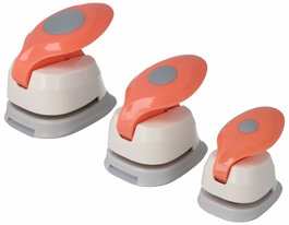 Innspiro Set de 3 troqueladoras de figuras Eva Foam Punch círculos 1-1,6-2,5 cm