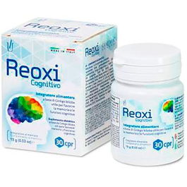 Glauber Pharma Reoxi Cognitivo 30 Comprimidos - Suplemento Nutricional para Apoyo Cognitivo con Ginkgo y Vitaminas B