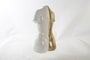 DKD Home Decor Figura de Busto Clásico Brillante Dorado y Blanco