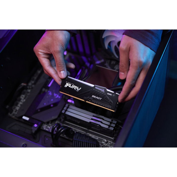 Kingston FURY Beast RGB 16 GB DDR5 5600 MHz CL40 DIMM Kingston FURY Beast RGB 16 GB DDR5 5600 MHz CL40 DIMM