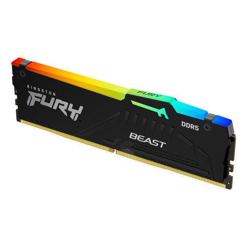 Kingston FURY Beast RGB 16 GB DDR5 5600 MHz CL40 DIMM Kingston FURY Beast RGB 16 GB DDR5 5600 MHz CL40 DIMM