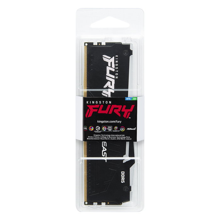 Kingston FURY Beast RGB 16 GB DDR5 5600 MHz CL40 DIMM Kingston FURY Beast RGB 16 GB DDR5 5600 MHz CL40 DIMM