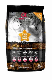 Alpha Spirit The Only One Canine Multiproteico Alimento Completo para Perros con Carne y Pescado Fresco 3 kg