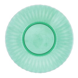 Quid Plato Poliestireno Iris Verde 26 cm (12 Unidades)身