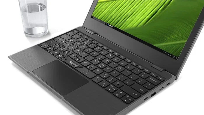 Lenovo 100e Portátil 2da Gen Intel Celeron N4020 11.6" HD 4GB RAM 128GB SSD Windows 10 Pro Español - Robusto para Educación (Autonomía 10h, WiFi 5, Neg