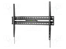 GOOBAY Soporte de pared fijo para TV, negro, 900x600 mm