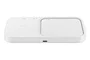 Samsung EP-P5400 Cargador Inalámbrico de 15W Blanco, Carga Rápida Compatible con Teléfono, Reloj Galaxy y Auriculares, Wireless Charger Pad con Ventilador y LED