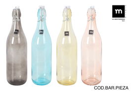 Inde Botella 1L Surtido 4 Colores con Tapón Goethe (12 Unidades)