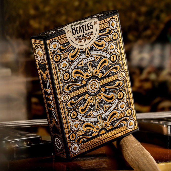 The Beatles Baraja de cartas Black Special Edition