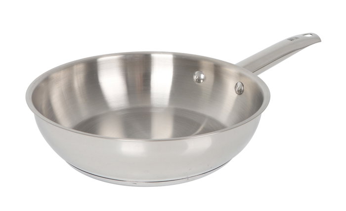 Quttin Sartén de Acero Caesar de 23.5 cm compatible con inducción